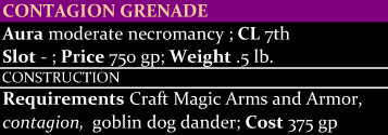 Contagion Grenade
